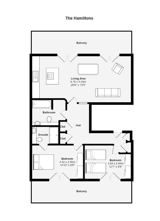 Your Space Apartments - The Hamilton'S CBG Buitenkant foto